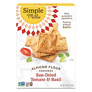 Simple Mills Tomato Basil Almond Flour Crackers
