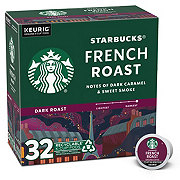 Starbucks French Roast Dark Roast Single Serve Coffee K Cups
