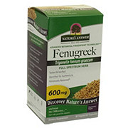 Nature's Answer Fenugreek Dietary Supplement 600 MG