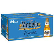 Modelo Especial Mexican Lager Import Beer 12 oz Bottles, 24 pk
