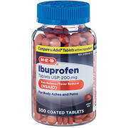 H-E-B Ibuprofen Fever & Pain Relief Tablets
