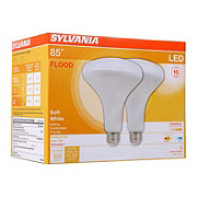 Sylvania LED 85 Watt BR40 Soft White Flood Light Bulbs