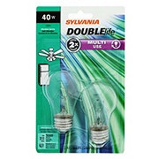 Sylvania Double Life A15 40-Watt Indoor/Outdoor Multi Use Light Bulbs