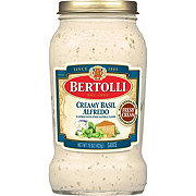 Bertolli Creamy Basil Alfredo Sauce with Aged Parmesan Cheese