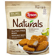 Tyson Naturals Fully Cooked Frozen Gluten-Free Breaded Chicken Nuggets