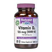 Bluebonnet Vitamin D3 5000 IU SoftGels