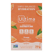 Ultima Replenisher Orange Electrolyte Hydration Powder Sticks