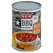 H-E-B Texas Style BBQ Beans With Beef And Bacon