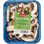 H-E-B Salad Topper - Thinly Sliced Mushrooms