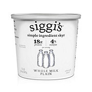 Siggi's Plain 4% Strained Whole Milk Skyr Yogurt