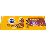 Pedigree Choice Cuts in Gravy Prime Rib & Roasted Chicken Wet Dog Food Variety Pack