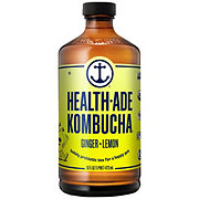 Health Ade Kombucha Organic Ginger Lemon