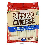 H-E-B Low Moisture Part-Skim Mozzarella String Cheese, 16 ct