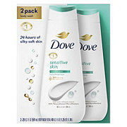 Dove Sensitive Skin Body Wash Twin Pack