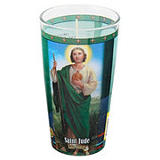 St. Jude Candle Co. Drinking Glass Religious Candle