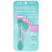 Skintimate Sensitive Skin 4-Blade Disposable Razor