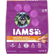 IAMS Mature Adult Dry Dog Food for Senior Dogs with Real Chicken