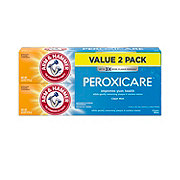 Arm & Hammer Peroxicare Anticavity Fluoride Toothpaste - Clean Mint, 2 Pk