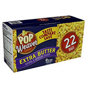 Pop Weaver Extra Butter Microwave Popcorn