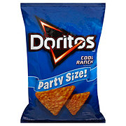 Doritos Cool Ranch Tortilla Chips Party Size