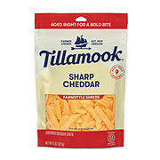 Tillamook Sharp Cheddar Shredded Cheese, Thick Cut