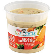Meal Simple by H-E-B Broccoli Cheddar Soup