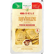 H-E-B Deli Filled Raviolini Pasta – Porcini Mushroom & Cheese - Family Size