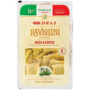 H-E-B Deli Filled Raviolini Pasta – Basil & Cheese - Family Size