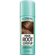 L'Oréal Paris Magic Root Cover Up Gray Concealer Spray, Light Brown