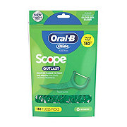 Oral-B Glide +Scope Outlast Dental Floss Picks - Mint