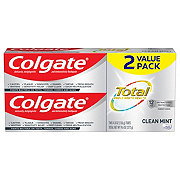 Colgate Total Toothpaste - Clean Mint, 2 Pk