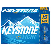 Keystone Light Cans Beer 12 oz Cans