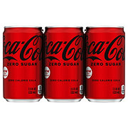 Coca-Cola Zero Sugar Coke 7.5 oz Cans