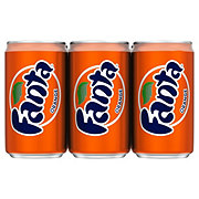 Fanta Orange Soda 7.5 oz Cans