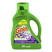 Gain + Aroma Boost HE Liquid Laundry Detergent, 61 Loads - Moonlight Breeze