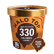 Halo Top Peanut Butter Cup Light Ice Cream