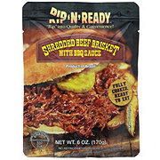 Rip N Ready Shredded Beef Brisket BBQ Sauce