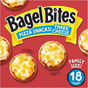 Bagel Bites Frozen Three Cheese Pizza Snacks - Family Size
