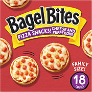 Bagel Bites Frozen Cheese & Pepperoni Pizza Snacks - Family Size