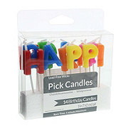 Creative Converting Happy Birthday Pick Candles