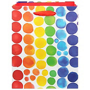 IG Design Raibow Dots Paper Gift Bag