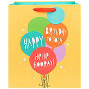 IG Design Hip Hip Hooray Birthday Balloons Paper Gift Bag
