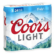 Coors Light Beer Cans 24 oz