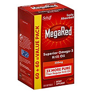 MegaRed Superior Omega 3 Krill Oil 350MG Softgels