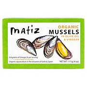 Matiz Organic Mussels In Olive Oil and Vinegar