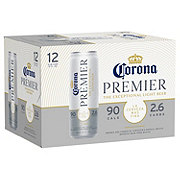 Corona Premier Mexican Lager Import Light Beer 12 oz Cans, 12 pk