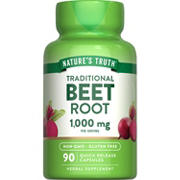 Nature's Truth Beet Root 1000mg Quick-Release Capsules