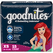 Goodnites Overnight Underwear for Girls - XS - Shop Training Pants at H-E-B