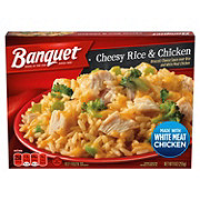 Banquet Cheesy Rice & Chicken Frozen Meal