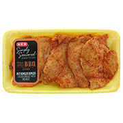 H-E-B Simply Seasoned BBQ Boneless Split Chicken Breasts